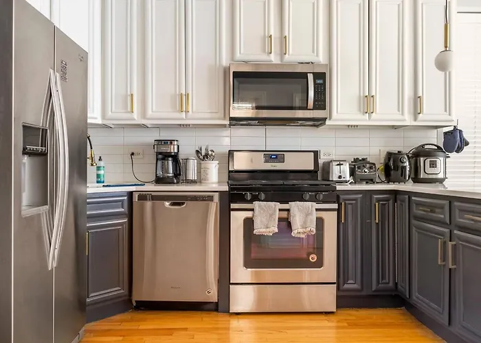 Privatunterkunft Spacious By Medical District & Uic Chicago